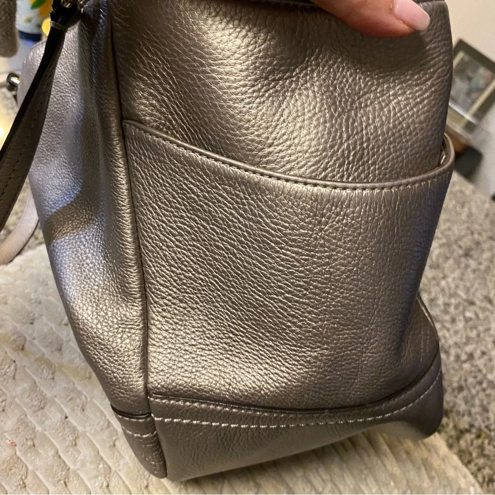 Coach vintage pebble grain leather bag